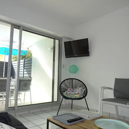 Apartment T2 Renove Avec Terrasse A 200m De La Plage, Proche Commerces - - Fr-1-92-814